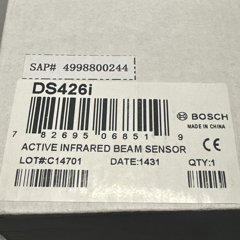 **NEW** Bosch-Detection Systems DS426i ACTIVE INFRARED BEAM SENSOR