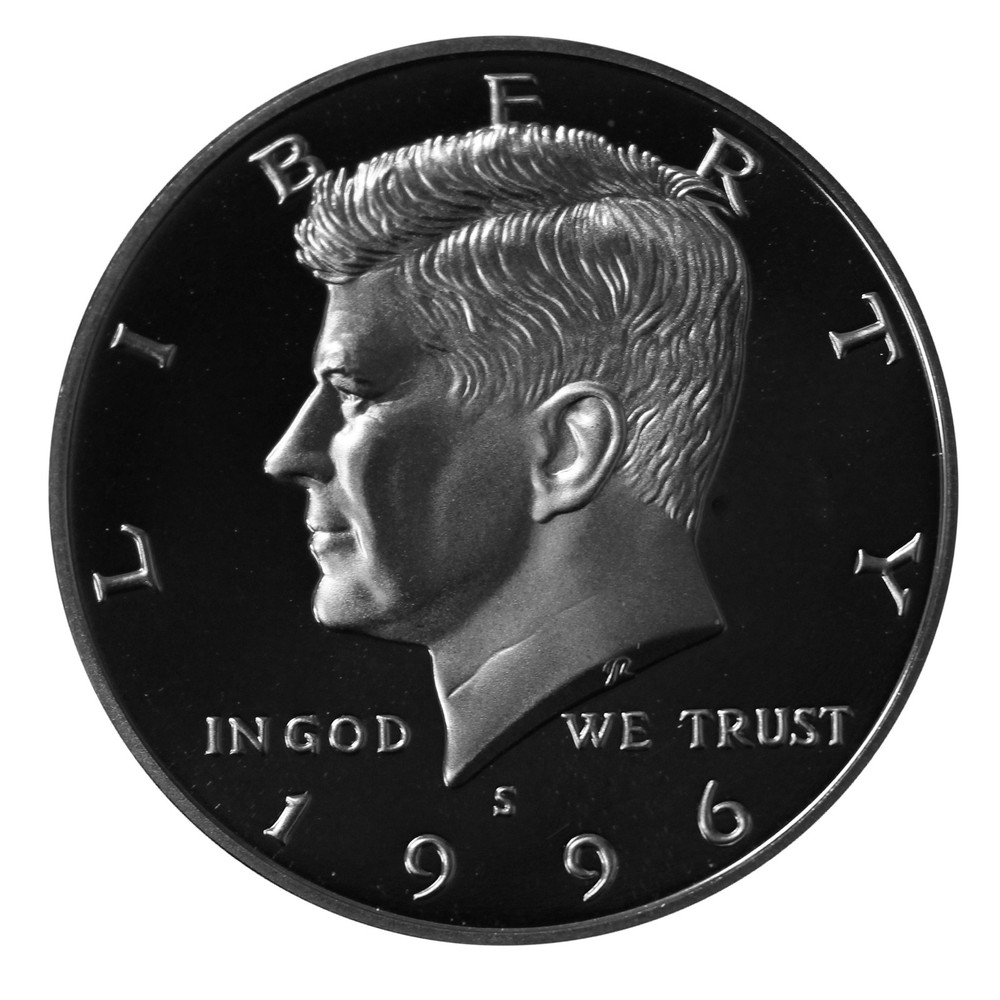 1996 S Kennedy Half Dollar Gem Deep Cameo Proof CN-Clad