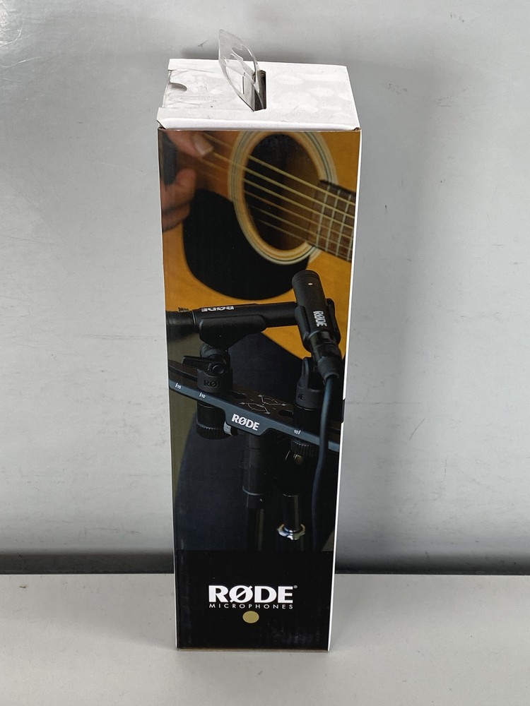 RODE Stereo Bar Dual Microphone Mount- Black