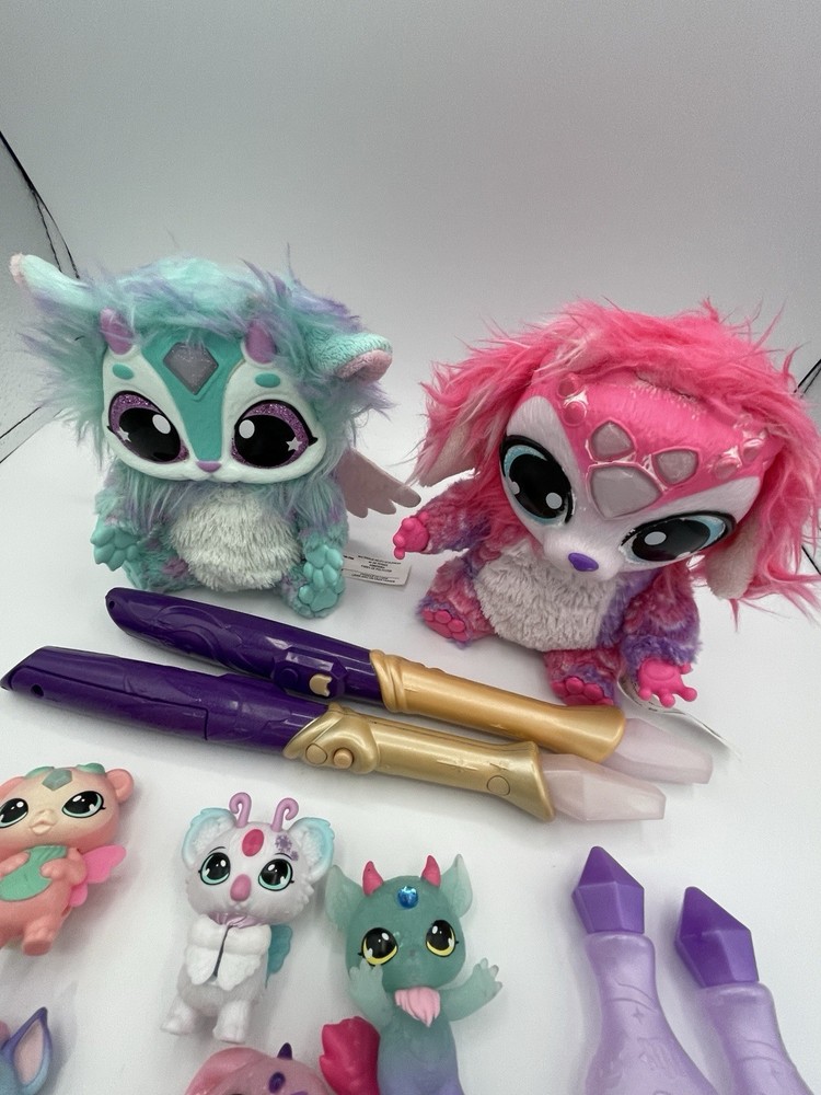 Magic Mixies (2) Interactive Plush 2 Wands & 5 Mixlings & Potion All Working!