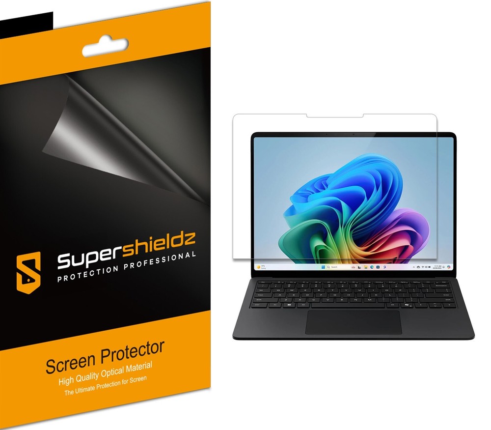 3X Supershieldz Clear Screen Protector for Microsoft Surface Laptop 7 (13.8")