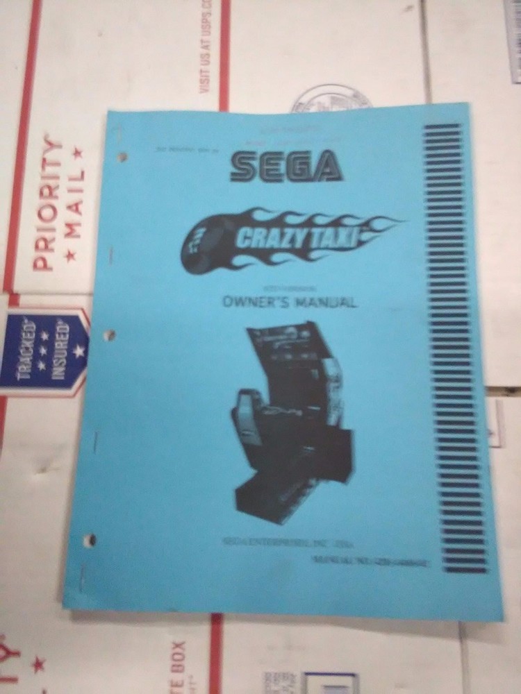 crazy taxi arcade operators manual