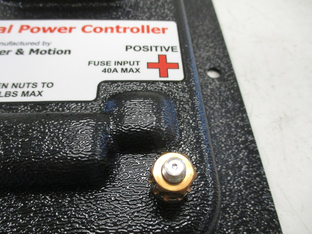 LEGEND 40A DIGITAL POWER MOTION CONTROLLER BLACK DPC.001 MARINE BOAT