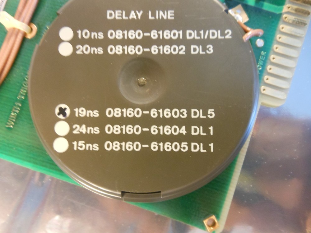 HP Hewlett Packard 08160-66527, E2214-12 Width Trigger Delay W4