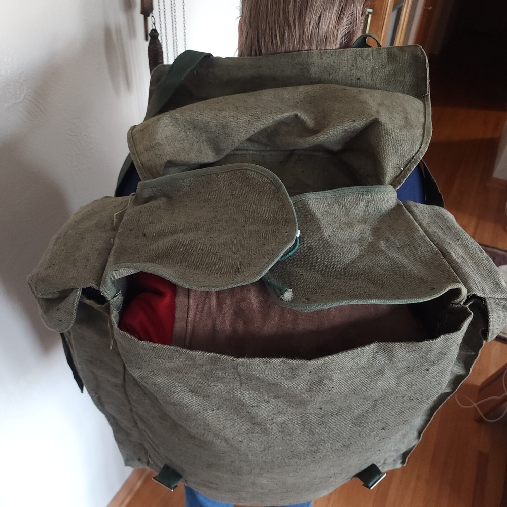 BULGARIAN WEB SET GEAR COLD WAR BRITISH 58 PATTERN TYPE WEBBING WITH ADDL POUCH