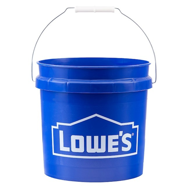 Lowe's 2-gallon Plastic General bucket