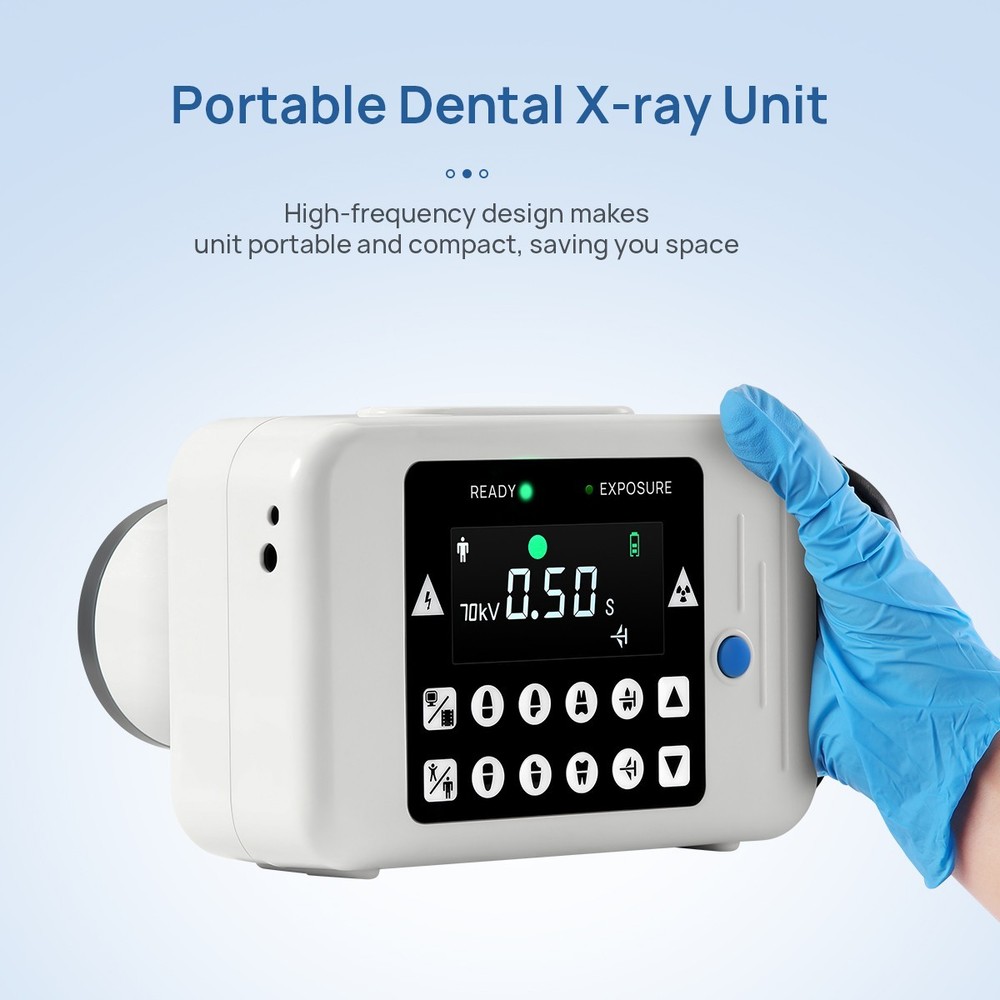 Portable Dental X Mobile Ray Unit Digital Machine Frequency no Shield