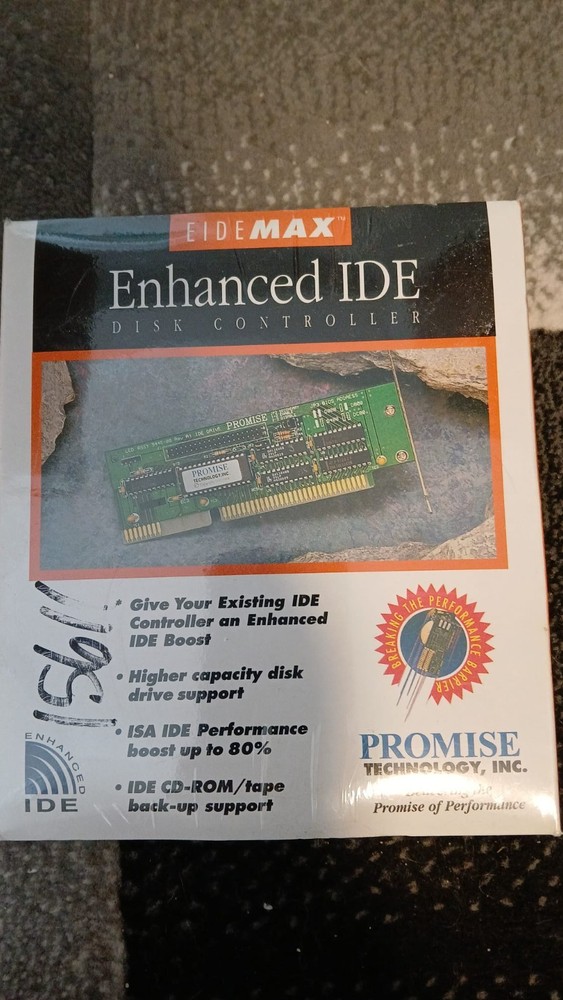 EIDEMAX Enhanced IDE Disk Controller - NOS Sealed in Box