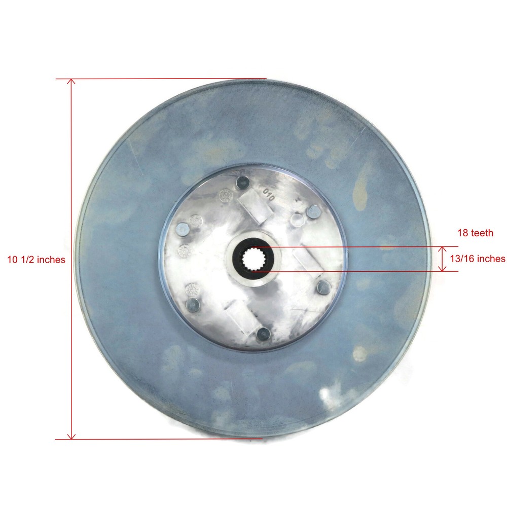 Transaxle Driven Secondary Clutch for John Deere 2004-2017 4x4 HPX Diesel Gator