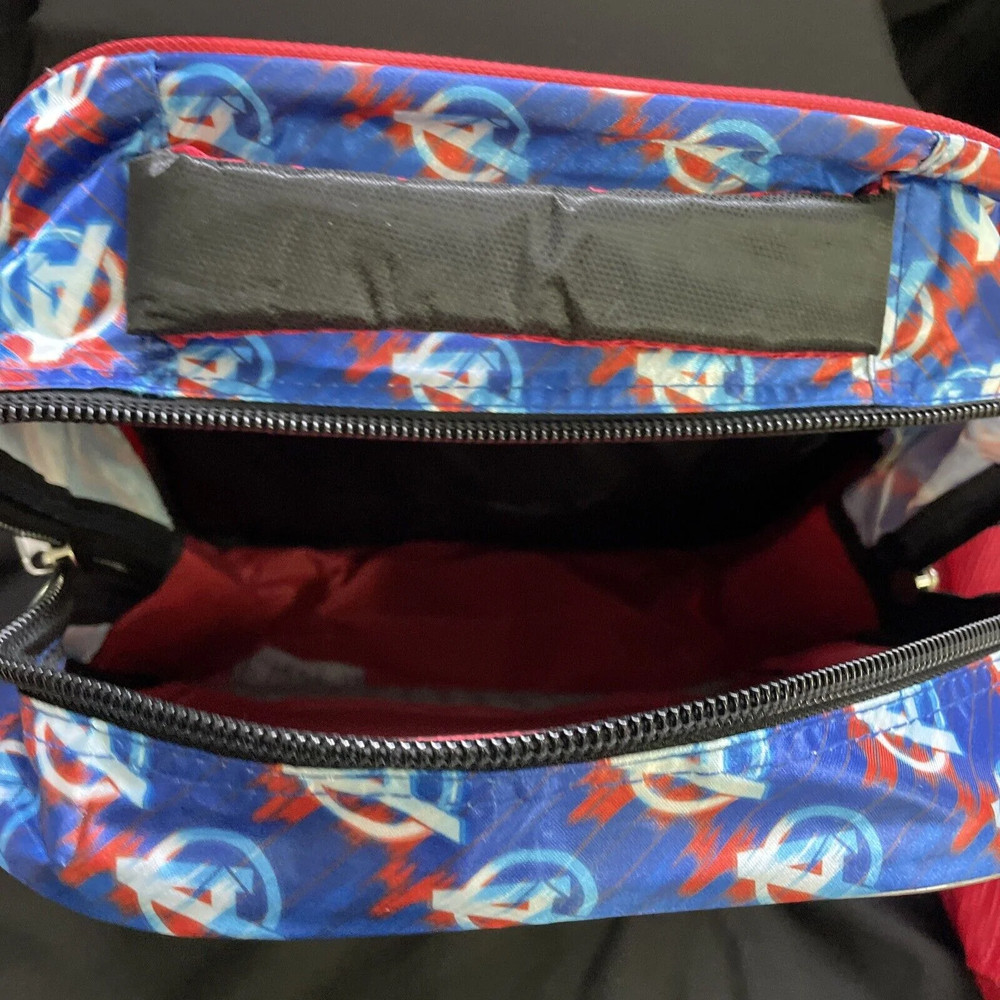 Marvel Avengers Backpack Gauntlet 2 Zip Compartment Side Zip & Water Bottle Pock