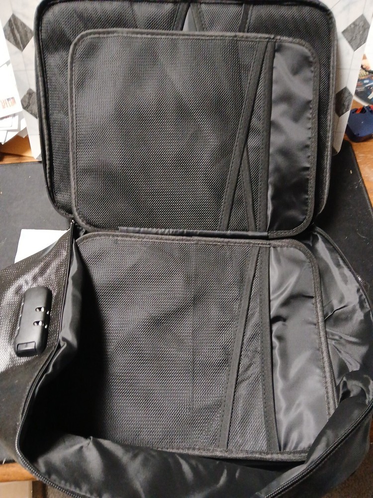 Engpow Fire Proof & Water Resistant Organizer Bags With Lock Multi Layer Storage