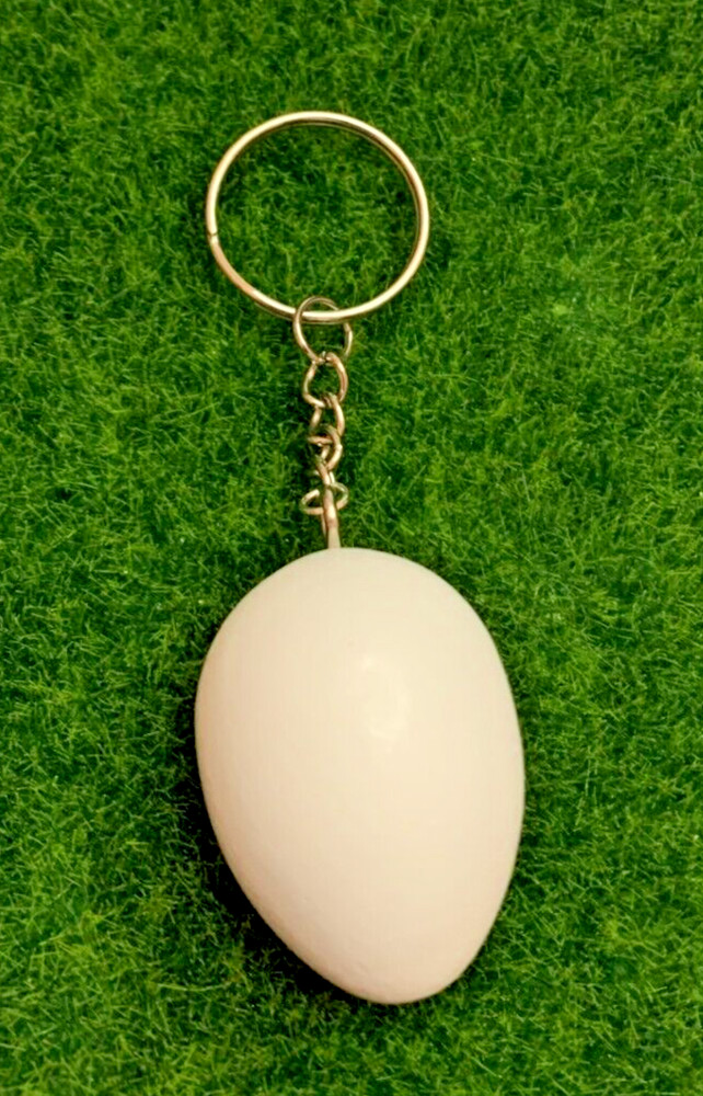 Egg Keychain, Fun Keychain, Gift Idea, Egg, Food Keychain, Silly Keychain