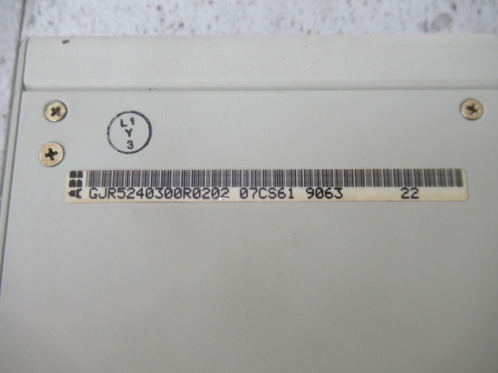ABB 07CS61 Processor Module ABB GJR5240300R0202 Control ABB Procontic T200