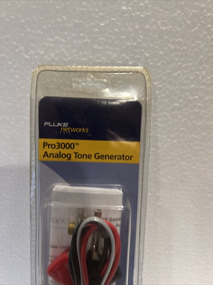 Fluke Networks 26200900 • Pro3000 Analog Tone Generator SEALED