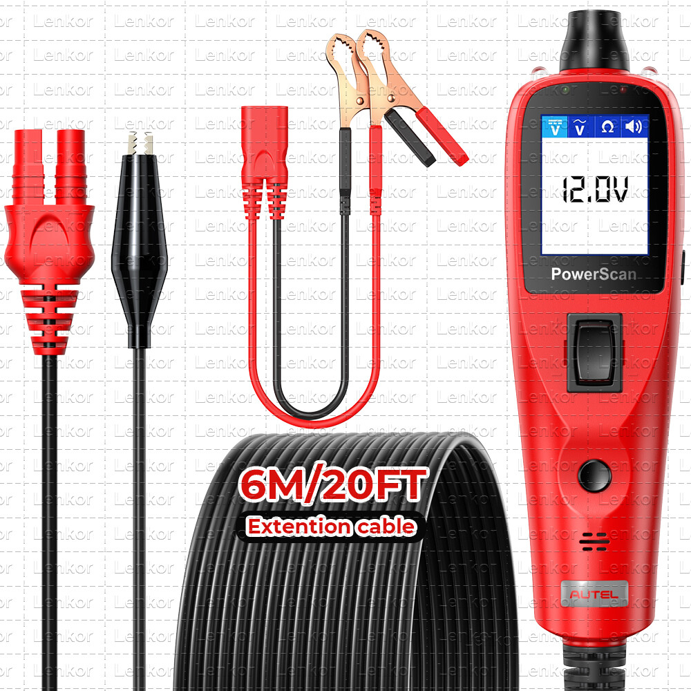 Autel PowerScan PS100 Circuit Tester Electrical Diagnostic Power Probe 12V / 24V
