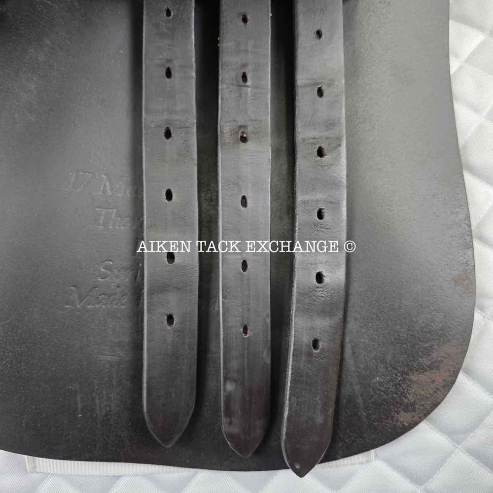 Thoroughbred All Purpose Saddle, 17" Seat, Medium Tree (Read Description)