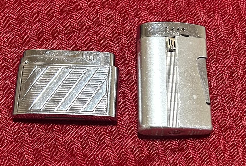 Ventage Ronson Veraflame Comet 500 Cigarette Lighter & Bentley Cigarette Lighter