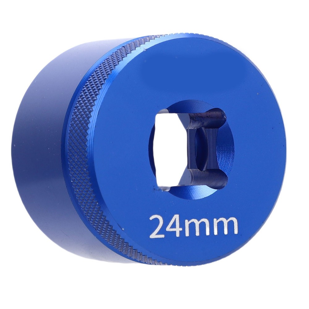 Bike Front Fork Cap Socket Tool 24mm Hex Suspension Fork Air Chamber Cap Socket