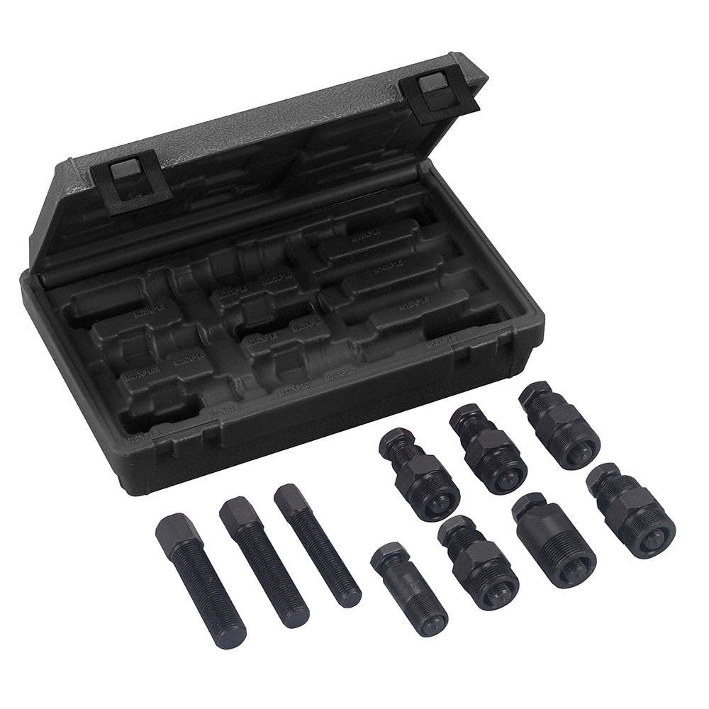 OTC 4742 Flywheel Puller Set,10 Different Pullers 5KGJ0