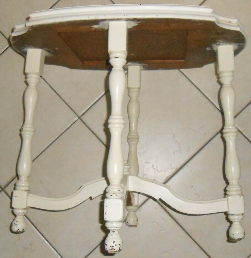 Vintage 1930's California Pottery 4-Tile Table