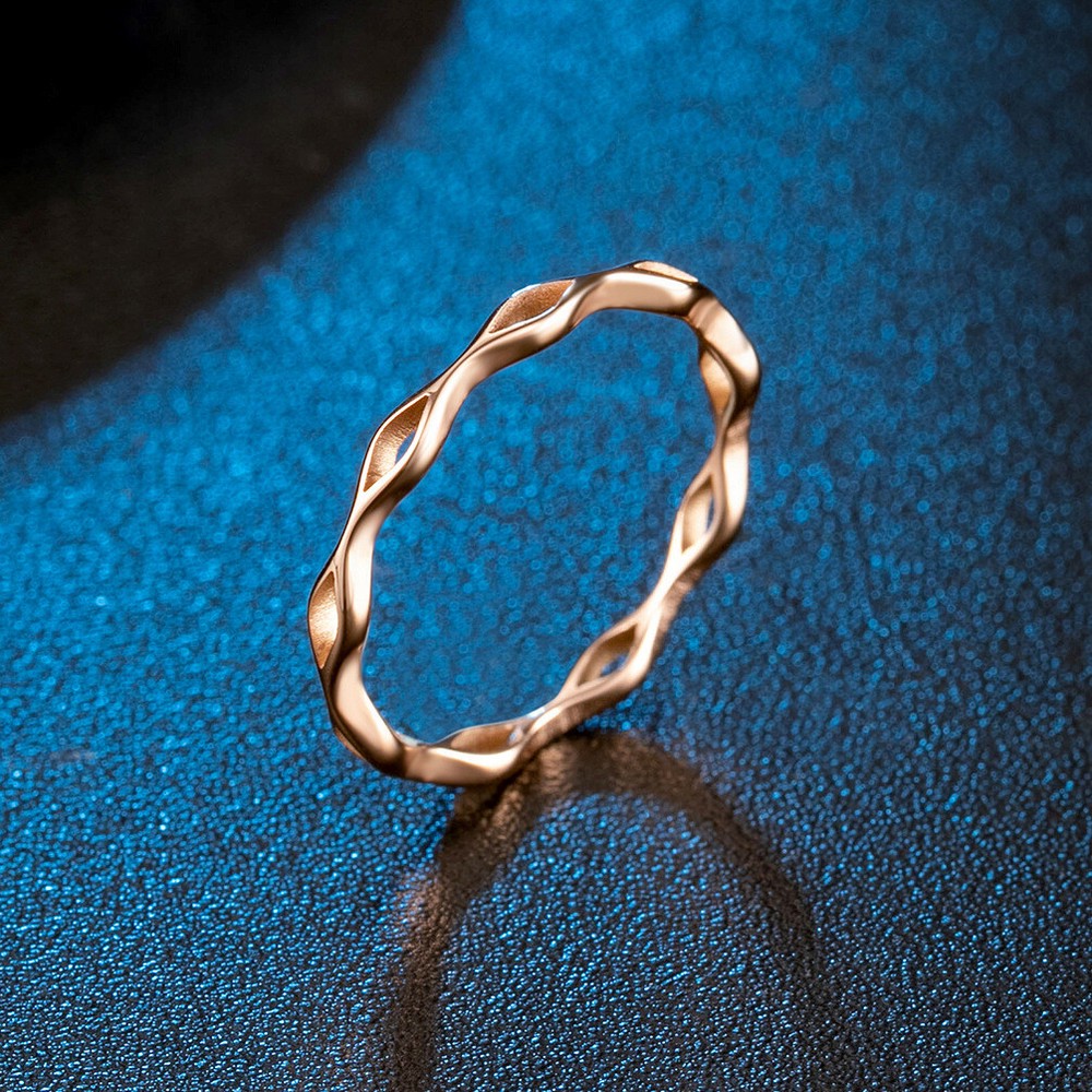 3Pcs Women Girl Stackable Ring Set Stacking Thumb Finger Knuckle Midi Band Gift