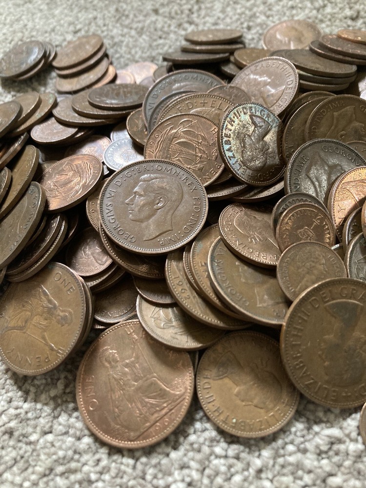 Random Old Coins Uk Cheap X10