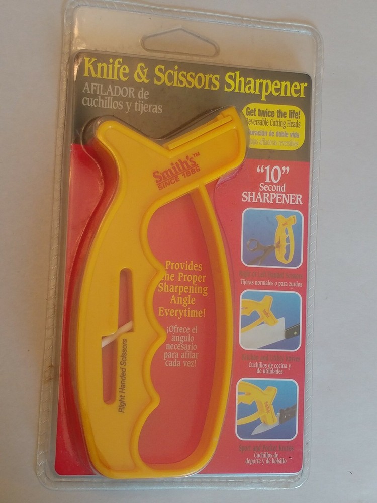 Smith's JIFF-V 10-Second Knife & Scissors Sharpener