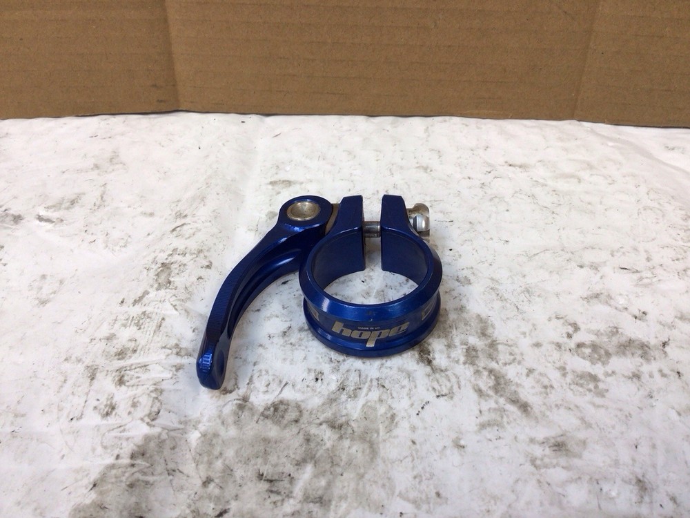 Hope 31.8mm Quick Release Blue Seatpost Clamp