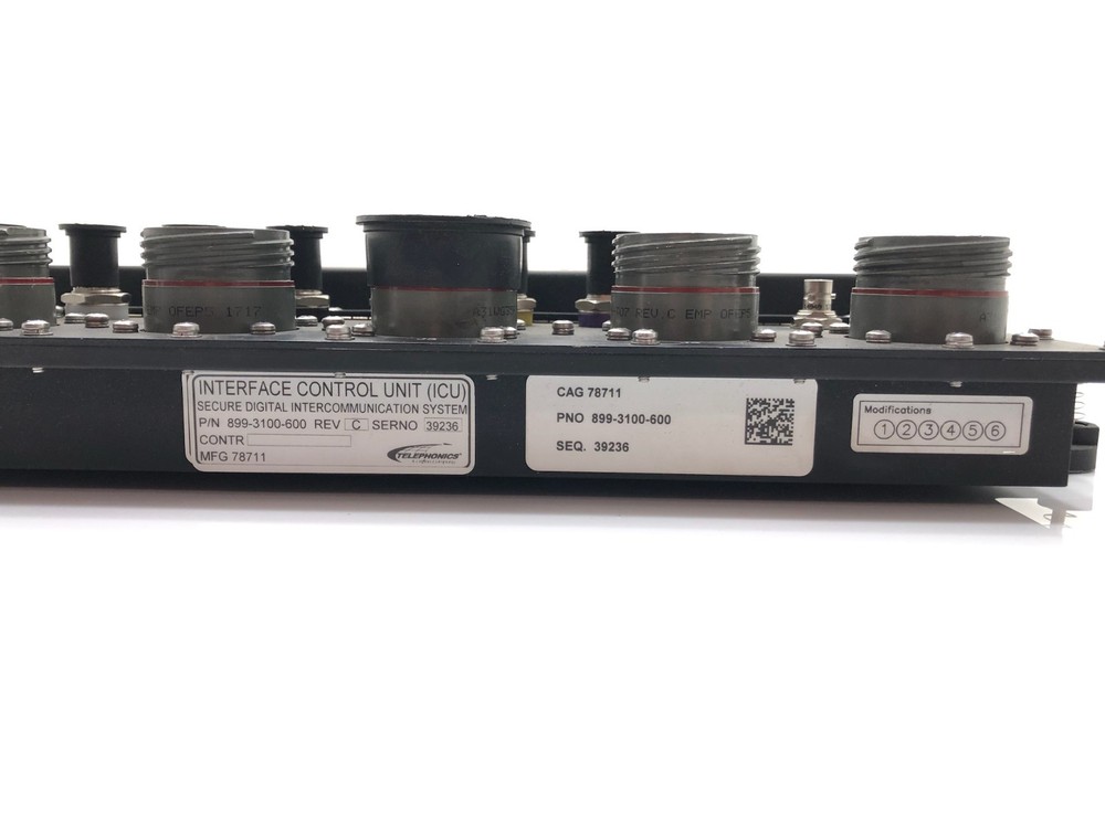 Telephonics 899-3100-600 Interface Control Unit for Secure Digital Intercom