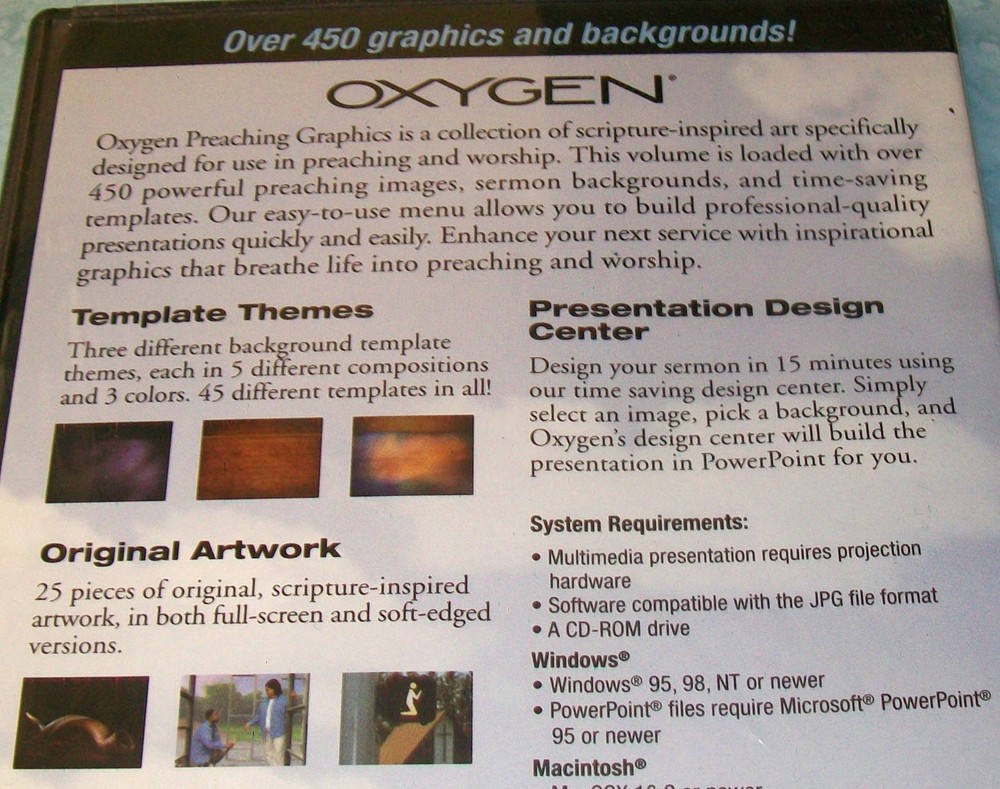 Oxygen: Multimedia Graphics - Volume 14 (CD-ROM, 2006) New Unopened!