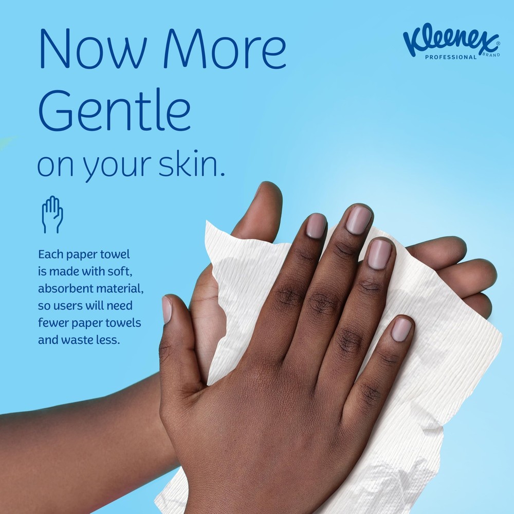 Kleenex Professional Universal Multifold Paper Towels Bulk 01890 Absorbency