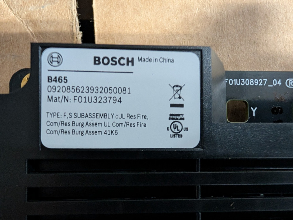 BOSCH B465 UNIVERSAL DUAL PATH COMMUNICATOR