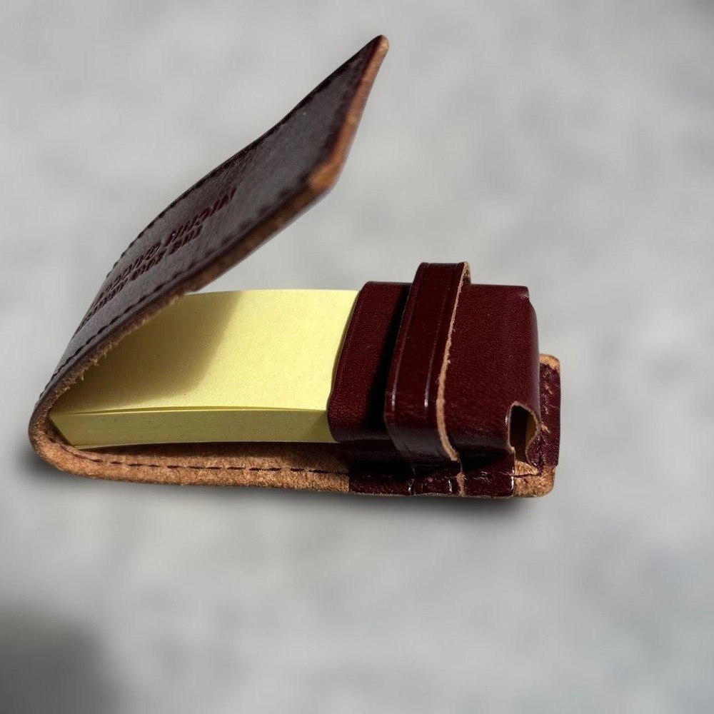 burgundy leather pencil case #4bfc18