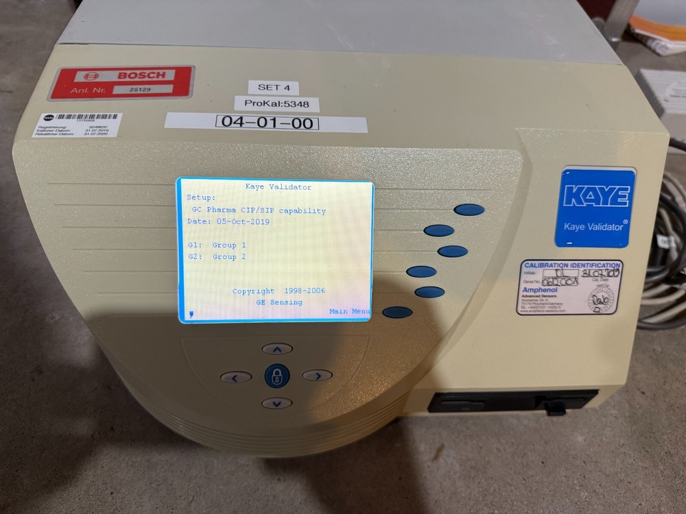 Kaye GE Sensing X2005 Thermal Validator