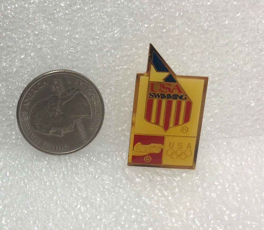 USA Swimming Coca-Cola Pin
