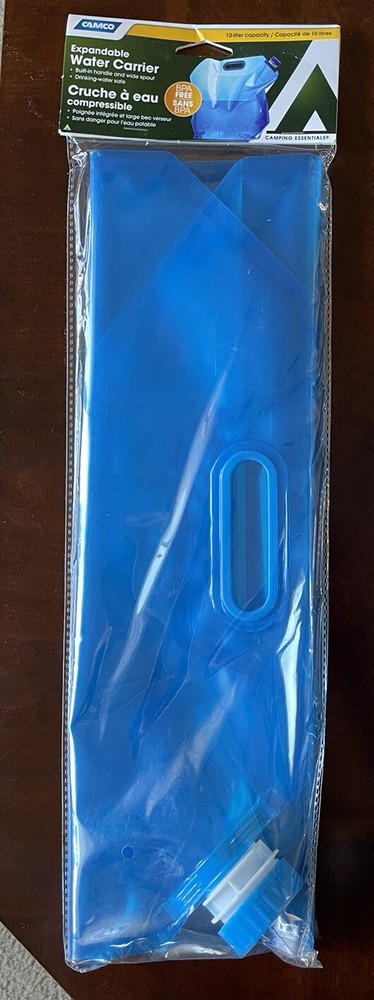 Camco 10L Expandable water carrier CAMPING
