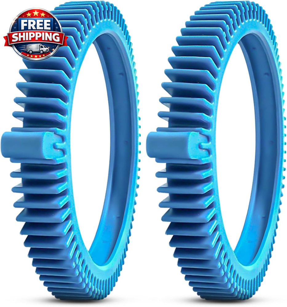 (2-Pack) Replacement Tires with Super Hump Replacement Compatible with Poolvergn