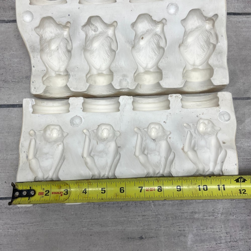 1993 Doc Holliday Ceramic Casting Mold Evil Pawns/ Goblins #1253