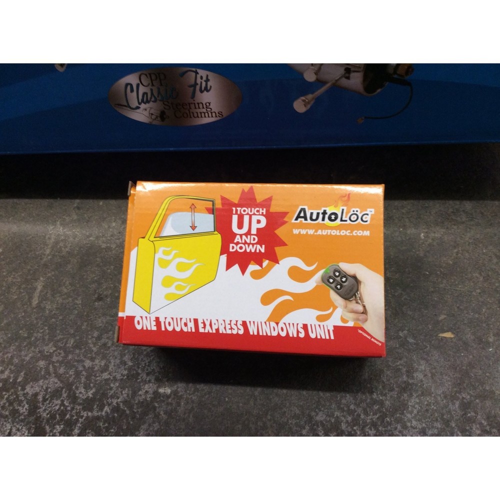 Autoloc One Touch Up Down Car Power Window Switch Control Module 12V Universal