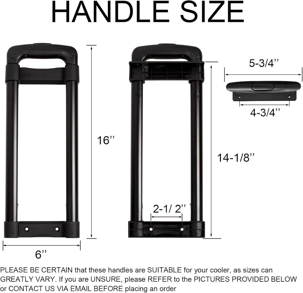 Igloo Rolling Cooler Telescopic Handle Replacement With Screws Easy Install