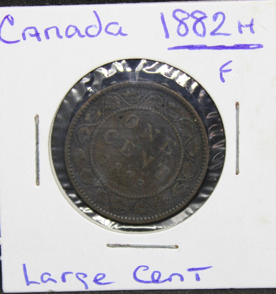 1882H Canada Large Cent