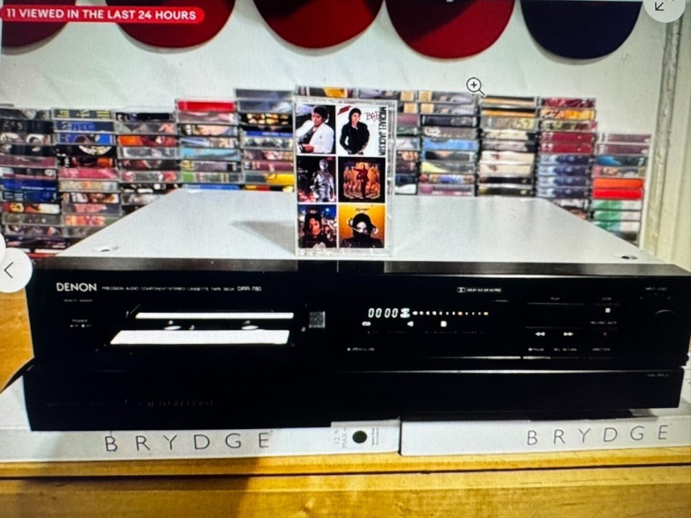 Denon DRR-780 Horizontal Loading Auto Reverse Stereo Cassette