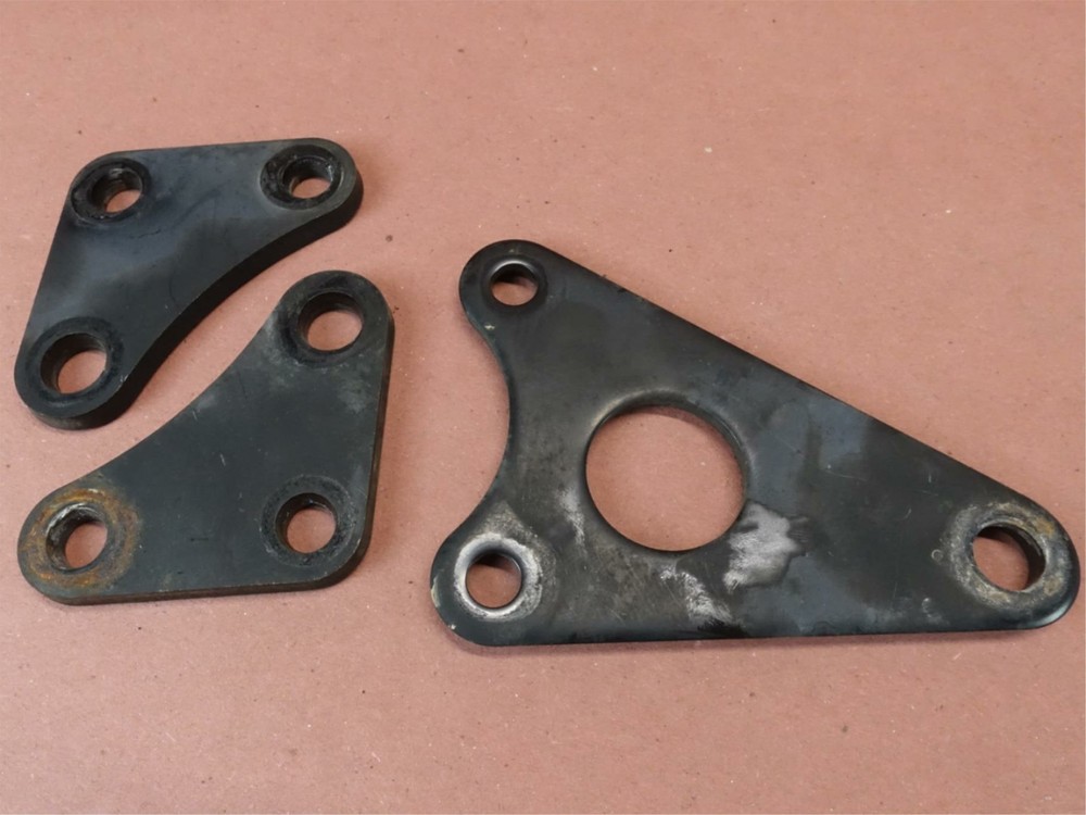 1998-2015 YAMAHA V STAR 650 XVS650 Engine Mount Bracket Set