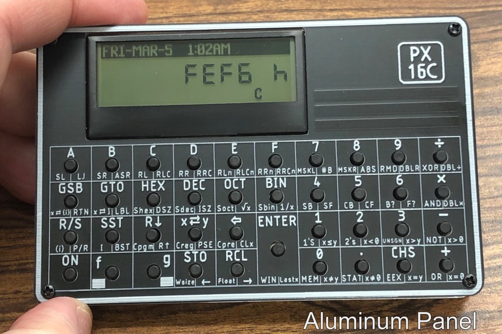 PX16C a HP-16C Computer Scientist Calculator kit