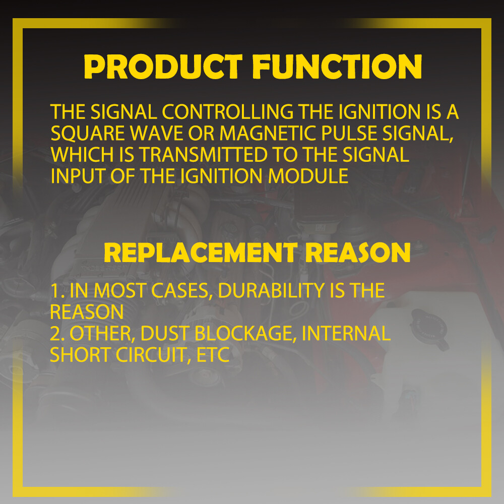 Replacement Ignition Control Module 4 Pin HEI Distributor for GM Chevy 1974-1988