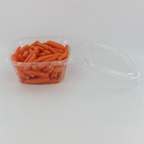 Dart Clear Pack PET Tamper Resistant Rectangle Food Container 12 oz | 200/Case