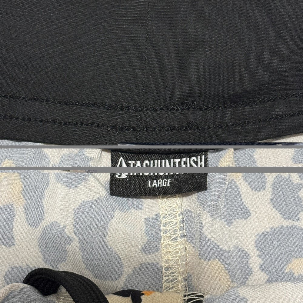 THF Athletic Shorts - Leopard Large