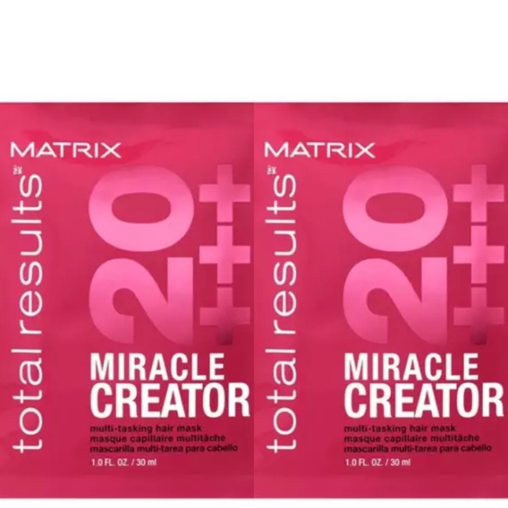 Matrix Miracle Creator Hair Mask 1oz Packet - 2 Pack | Deep Conditioning