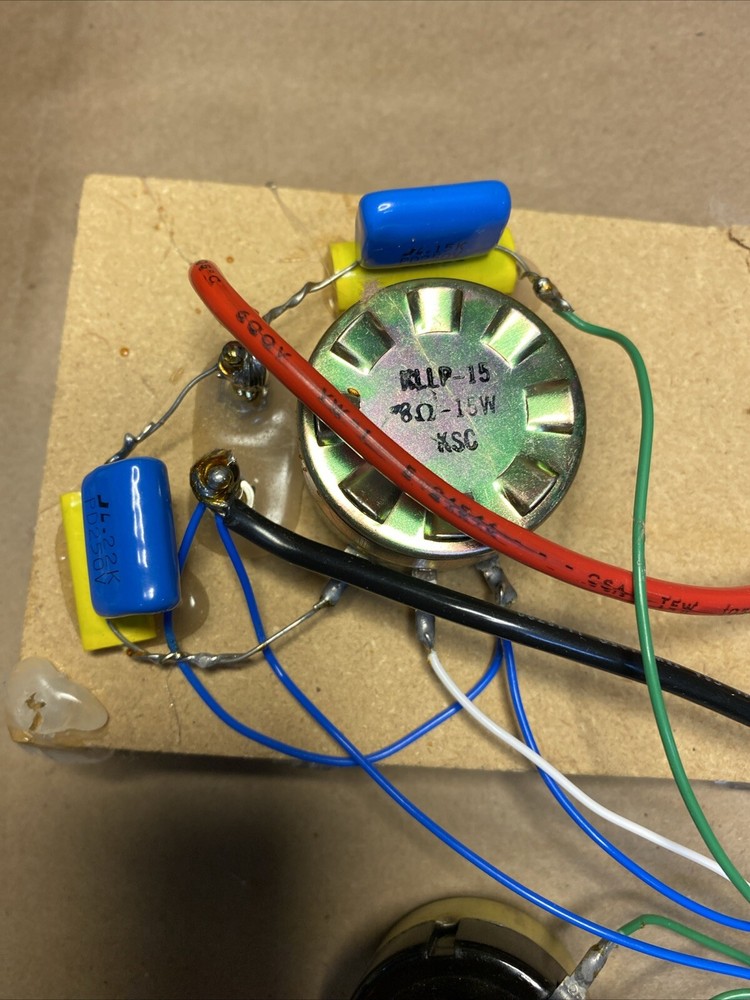 VMPS Super Tower Il crossover/wires
