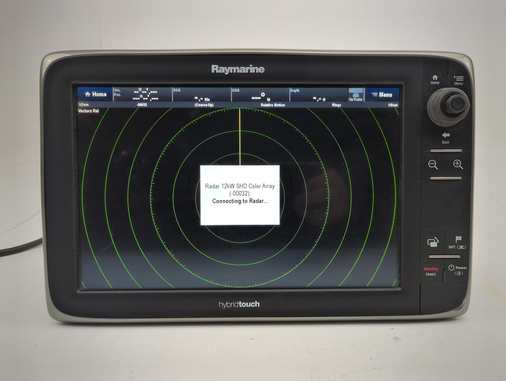 Raymarine e127 E70024 HybridTouch 12" GPS Fishfinder Chartplotter MFD